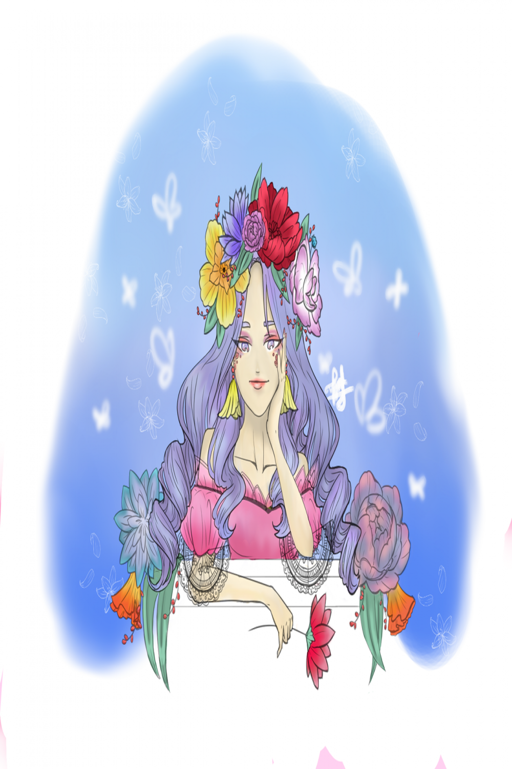 Flower Queen horangdan - Illustrations ART street