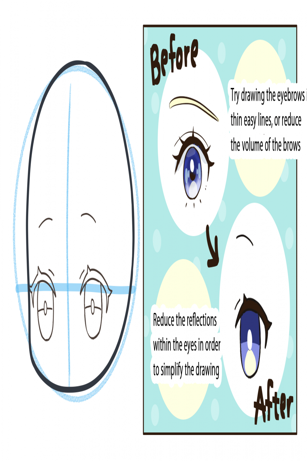 For Beginners】Illustrating Chibi-Character Faces!【Tips on