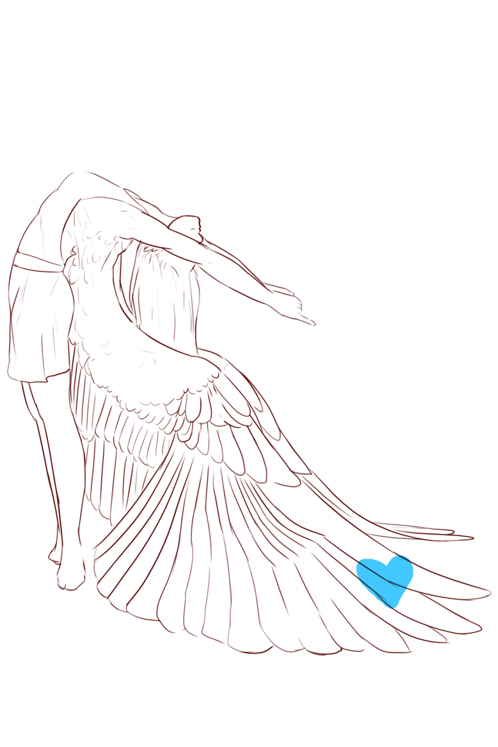 for feathers great and small  Wings drawing, Wings art, Wings sketch
