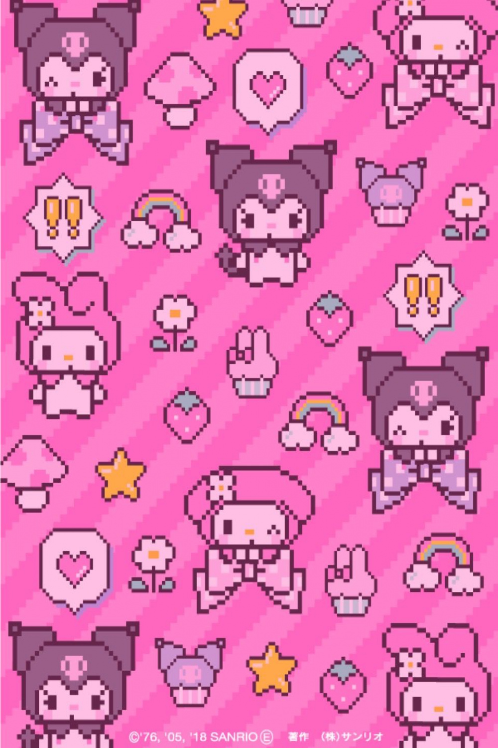from Hello Kitty Collage  Hello kitty iphone wallpaper, Hello