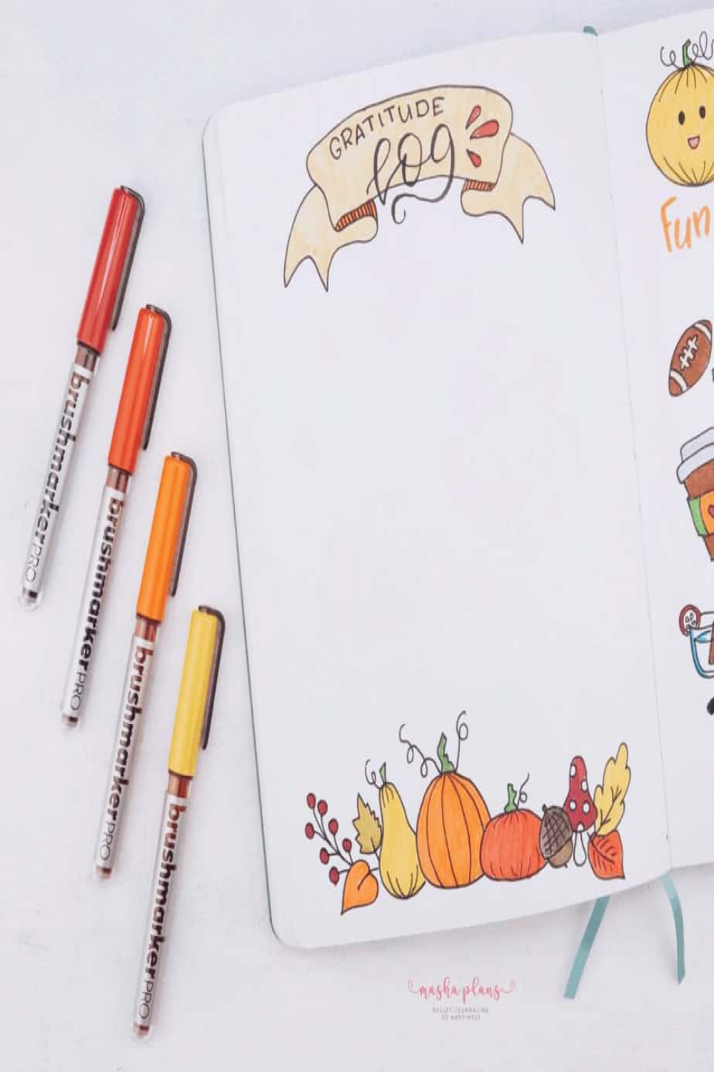 + Fun & Useful Thanksgiving Bullet Journal Ideas  Masha Plans