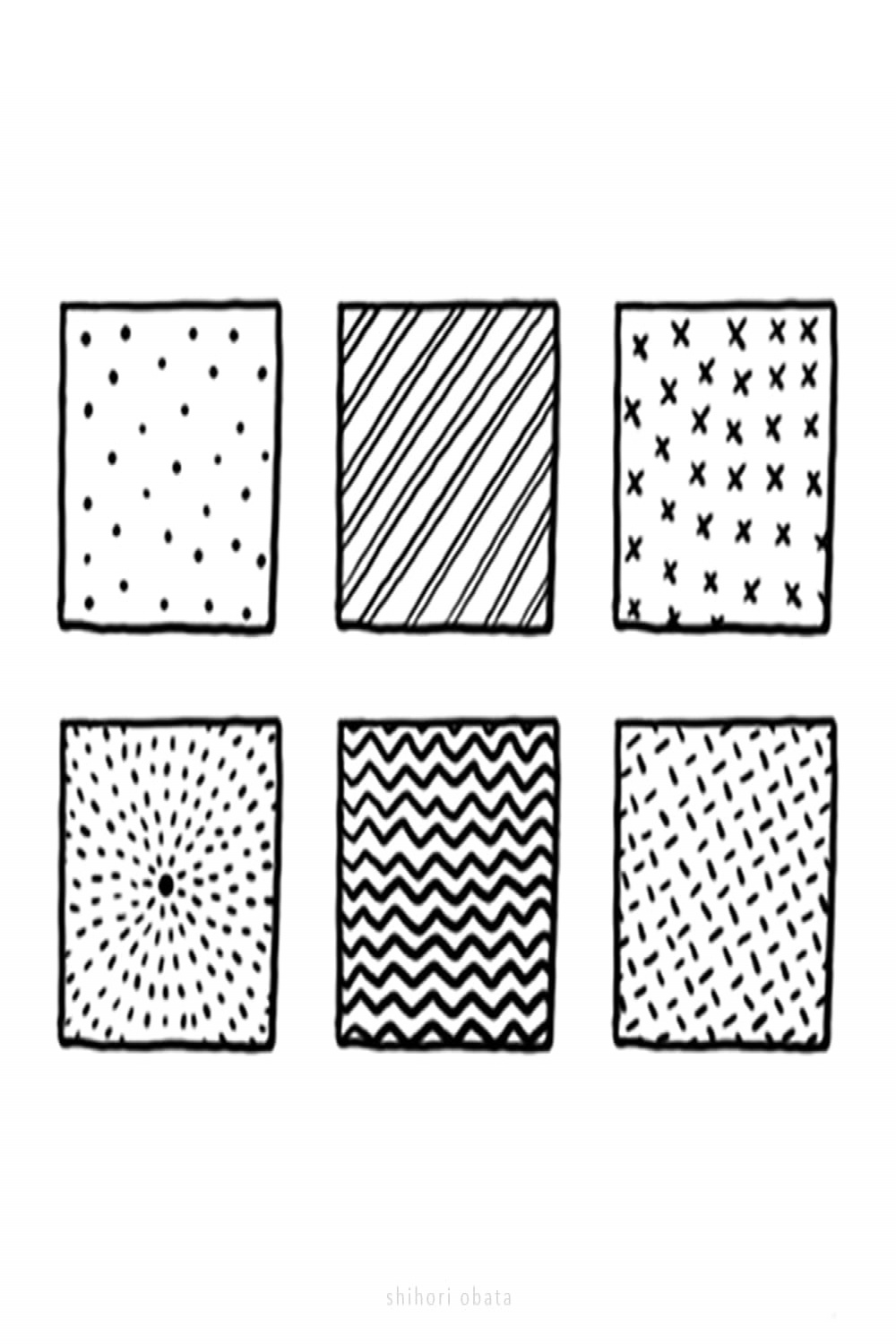 + Fun, Easy Patterns to Draw