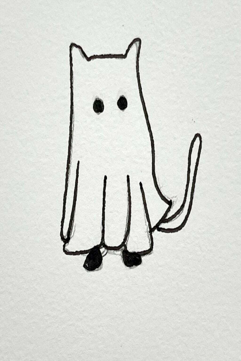Ghost Drawing Ideas: How To Draw A Ghost
