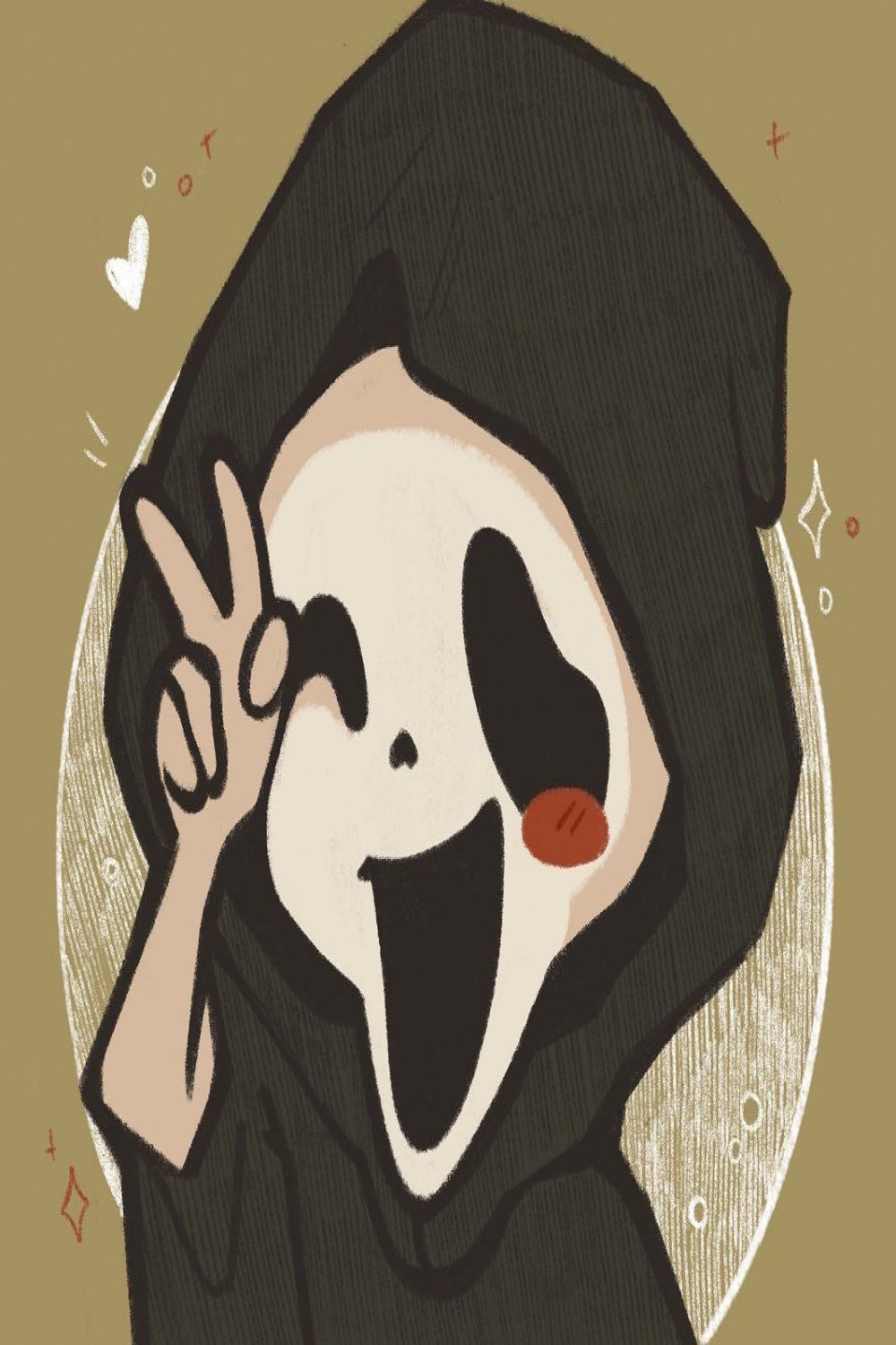 ghostface  Ghostface, Halloween painting, Sanrio wallpaper