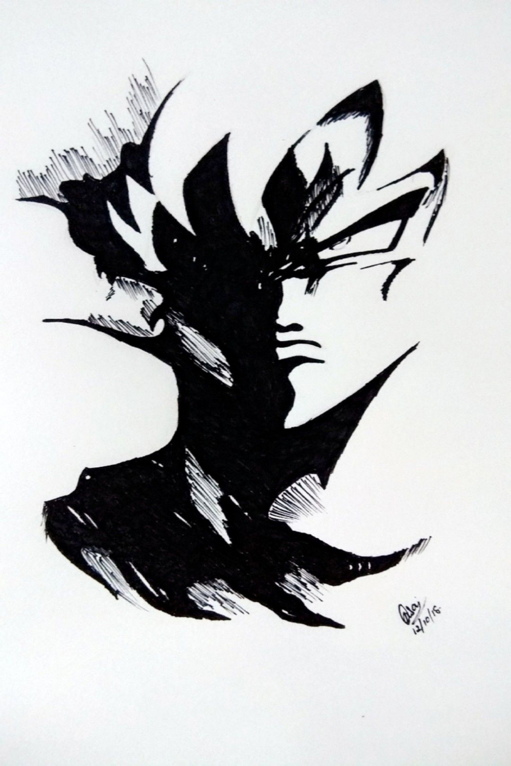 Goku Comic Sketch  Dragon ball art goku, Goku drawing, Goku art
