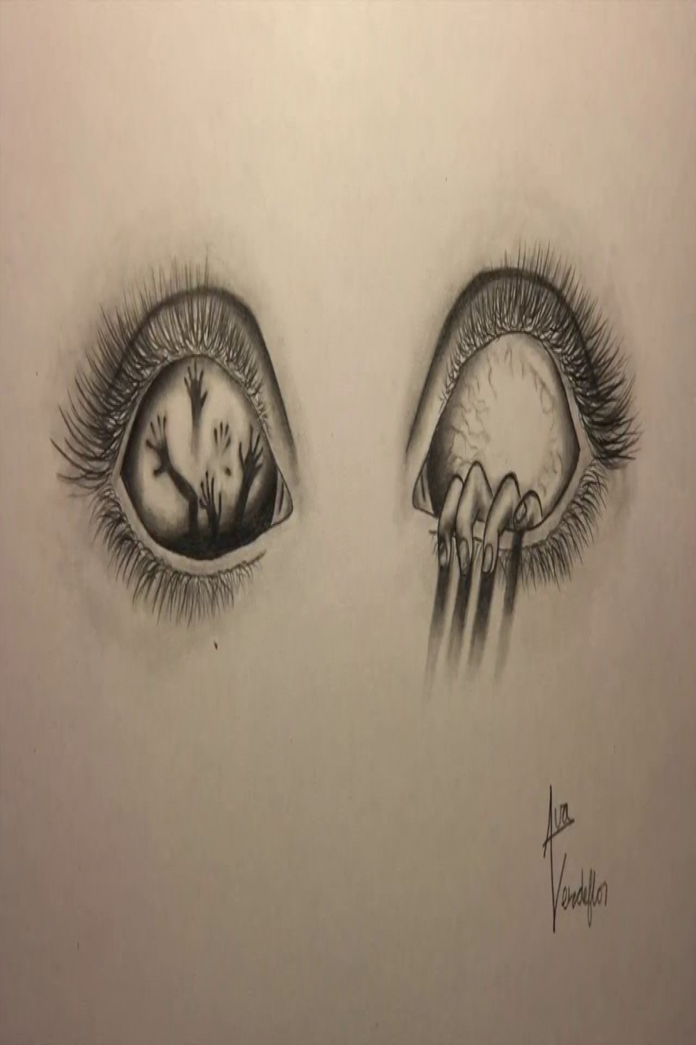 Hand in Eye Drawing