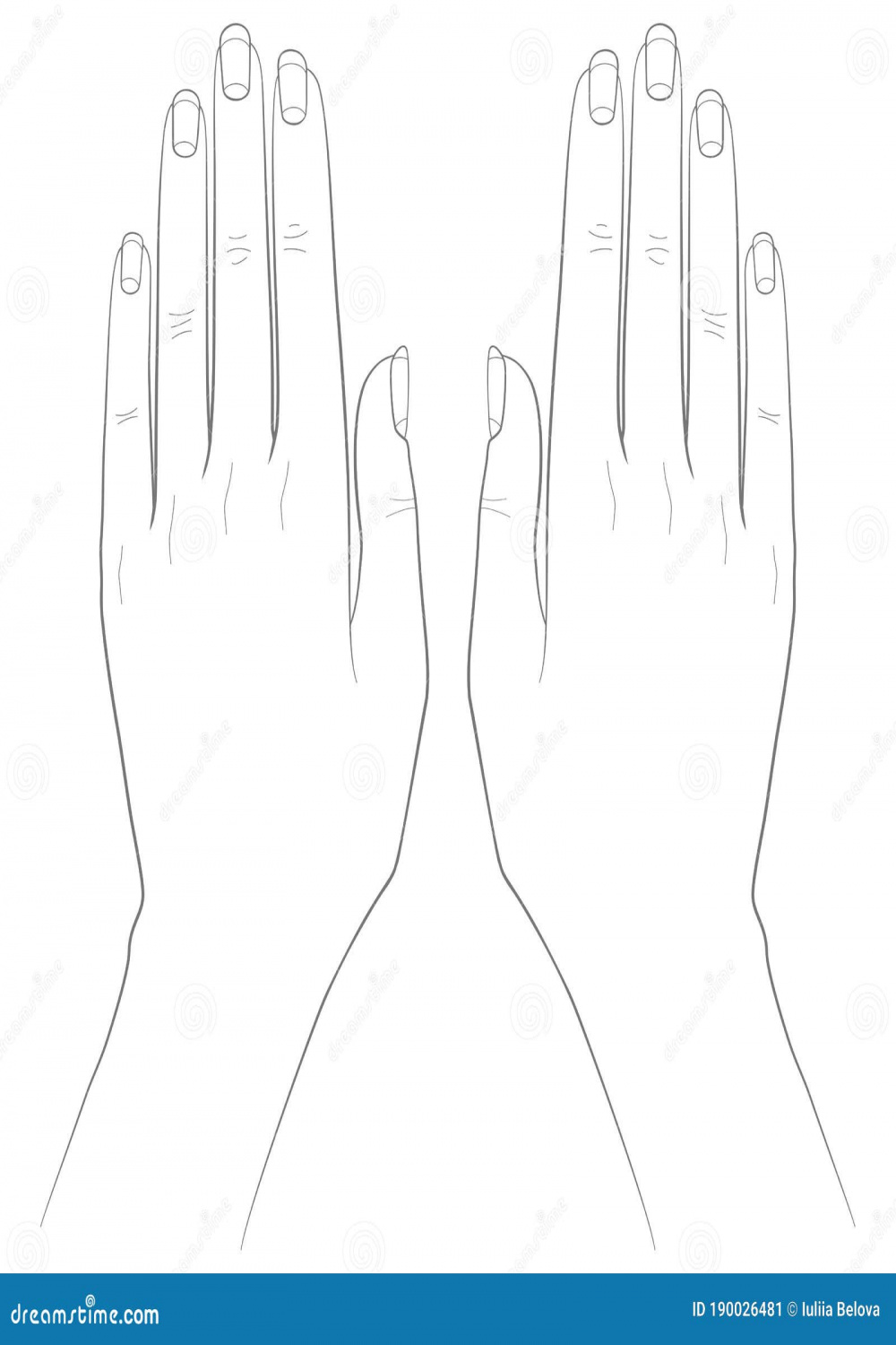 Hand Nails Stock Illustrations – , Hand Nails Stock