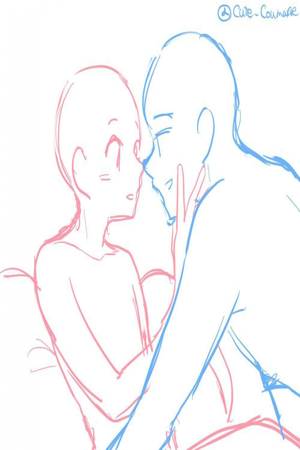 Heart Drawing  Drawing couple poses, Drawing reference poses