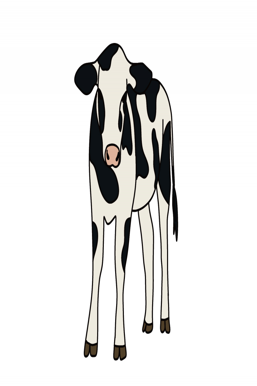 How to Draw a Cow  Design School
