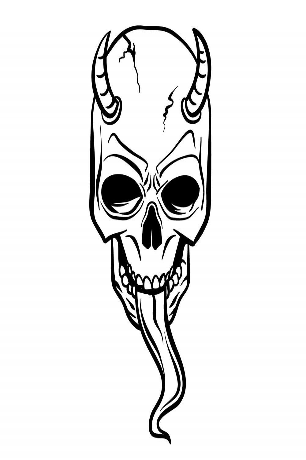 How to draw a Devil