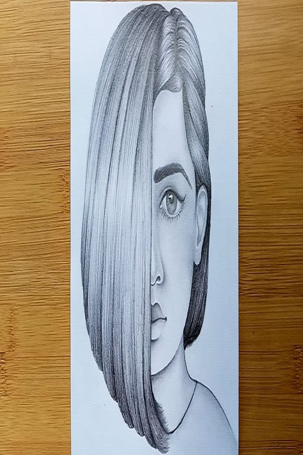 How to draw a Girl Face with pencil sketch step by step