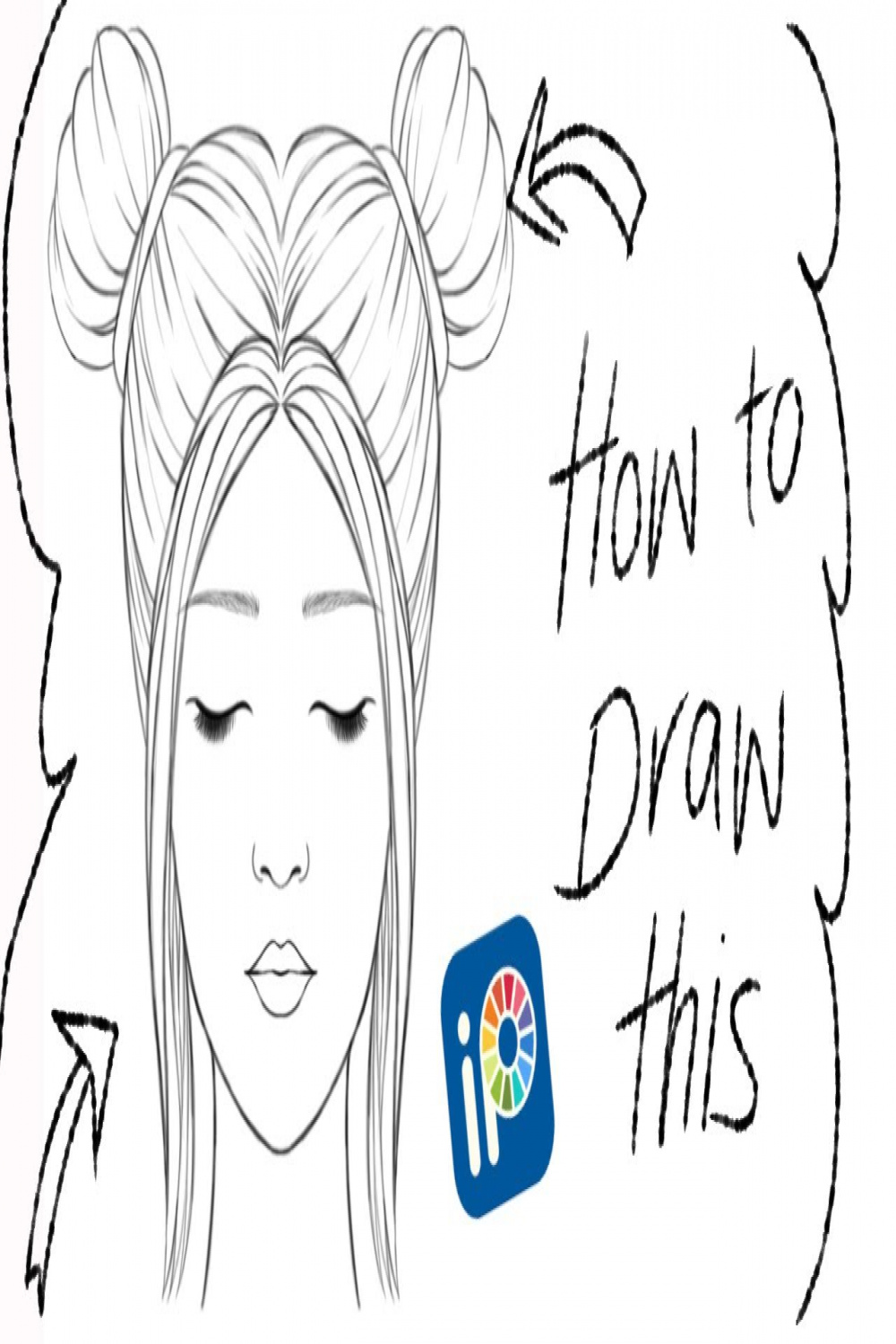 how to draw a girl in ibis paint x  step by step tutorial  digital art