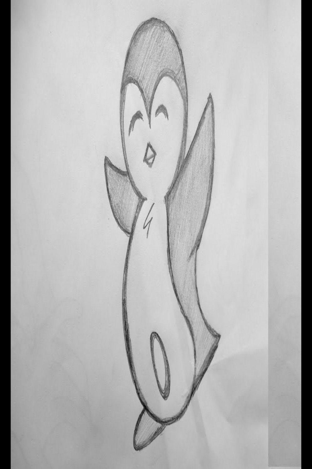 How to Draw a Penguin for Kids  Pencil Sketch for Beginners Step by  StepSketching Tutorial for Kid