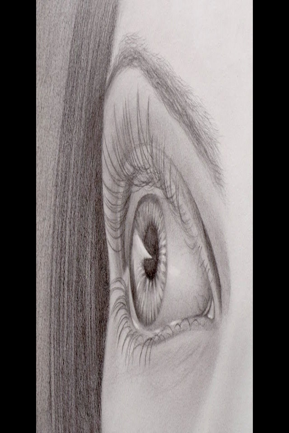 How to Draw a Realistic Eye in Perspective