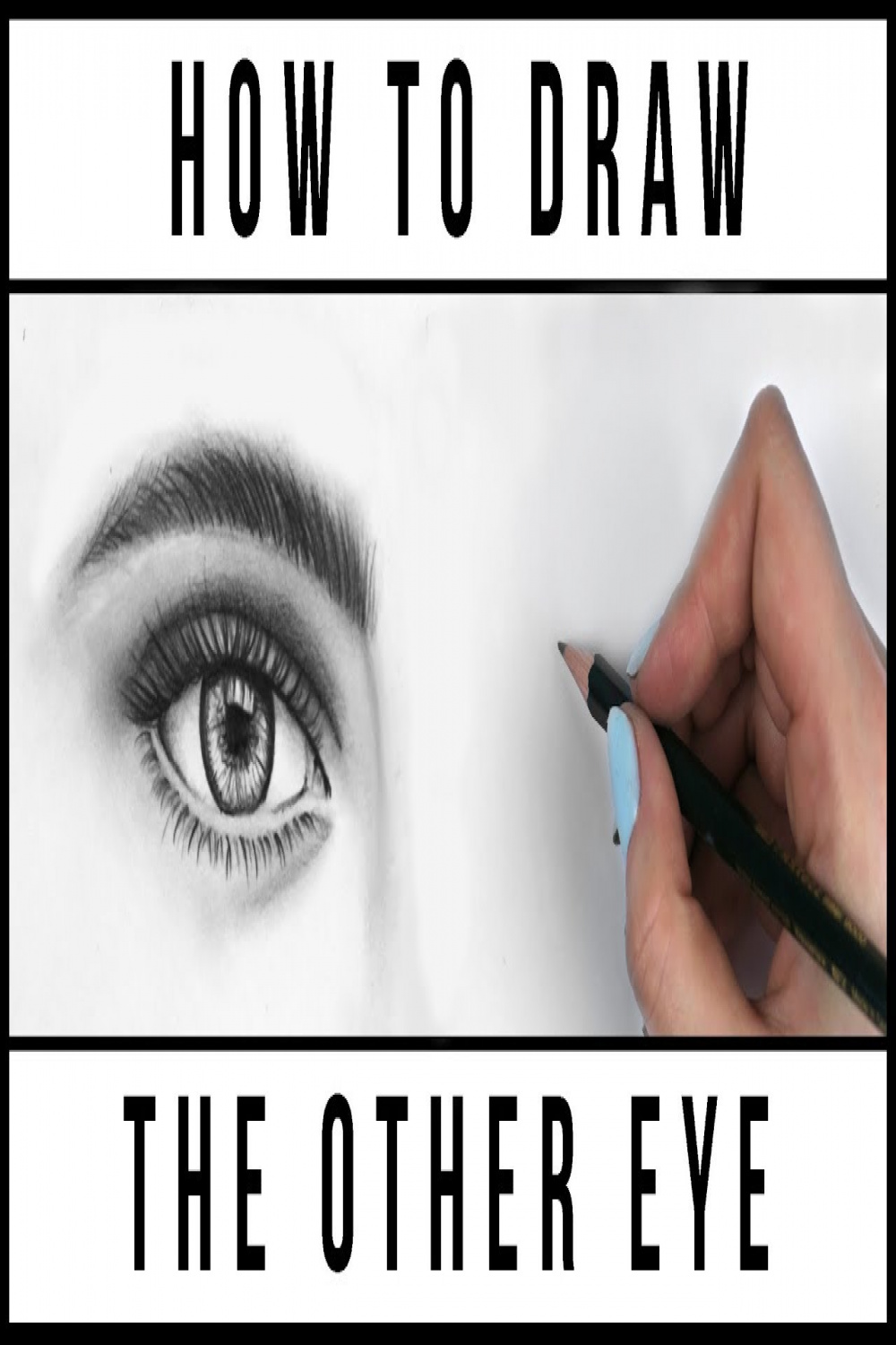 How to Draw BOTH Eyes Evenly  Easy Step by Step Art Drawing Tutorial