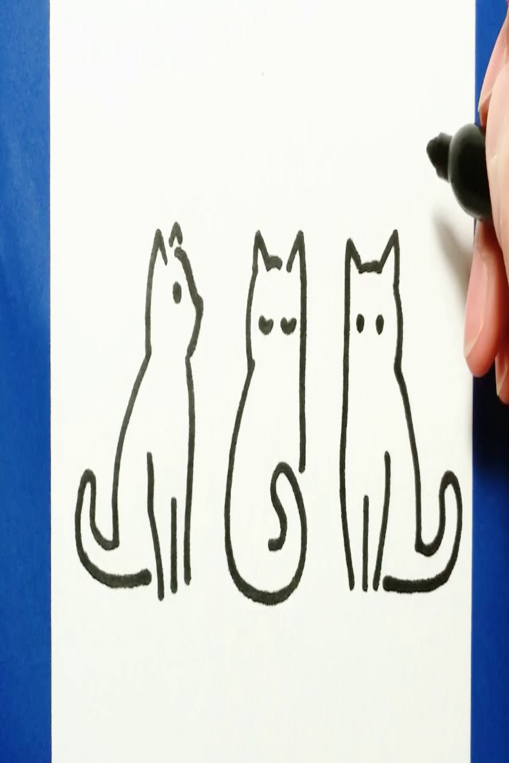 HOW TO DRAW  CATS (VERY EASY AND SIMPLE SKETCH)