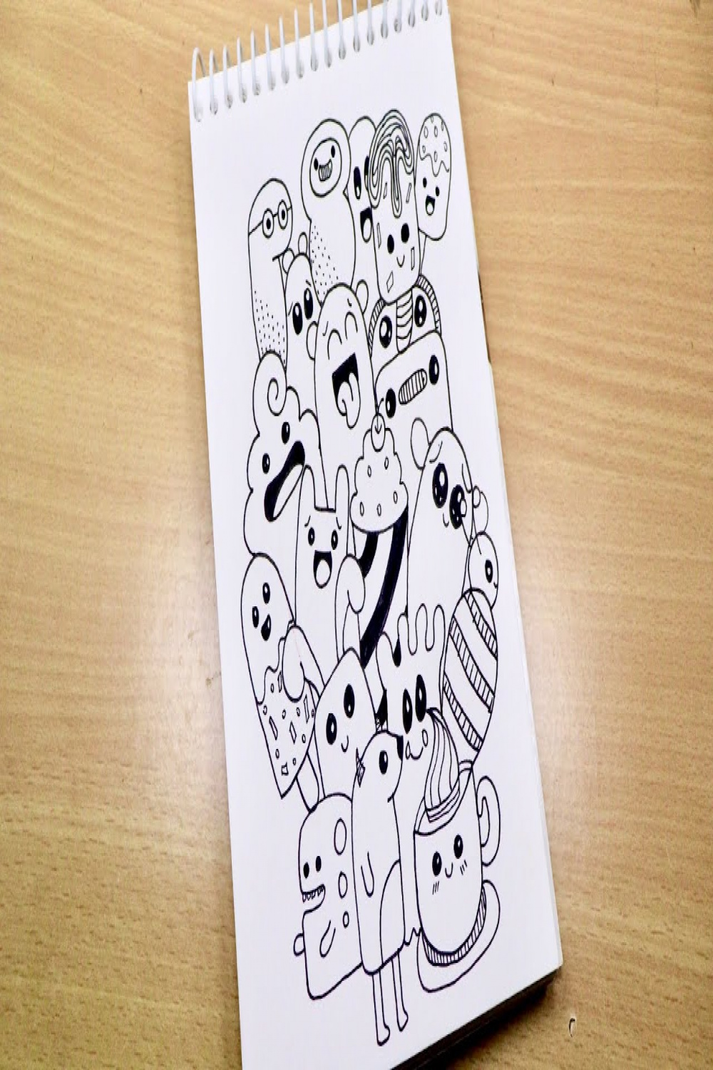 How to draw Doodle page for beginners  Freehand doodle drawings  step by  step tutorial