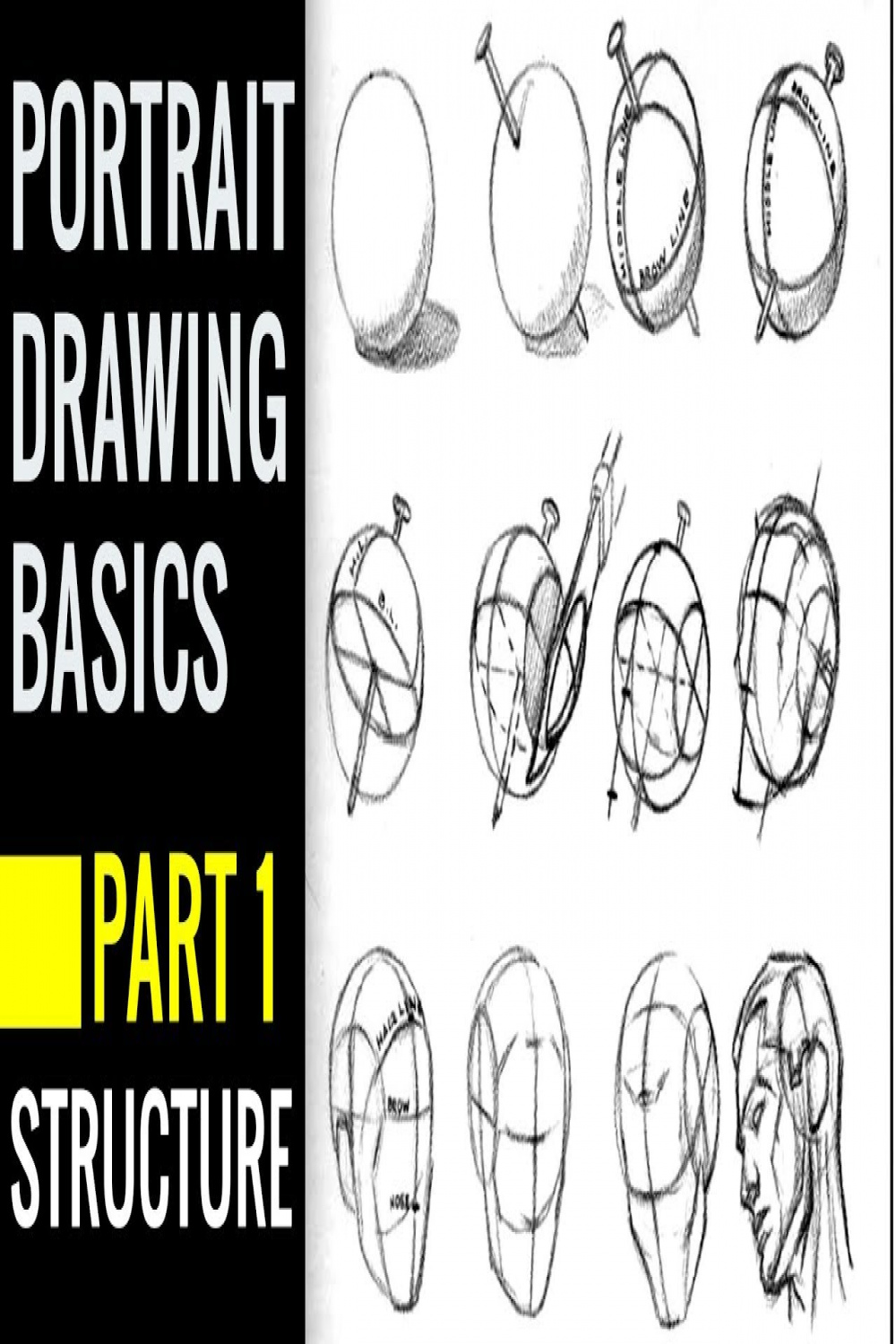 HOW TO DRAW FACE  Part   Online Drawing Class by M Kazmi Studios