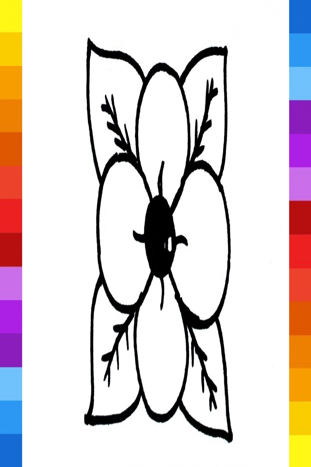 How to Draw Four Petals Flower Easy Drawing - NCS Music