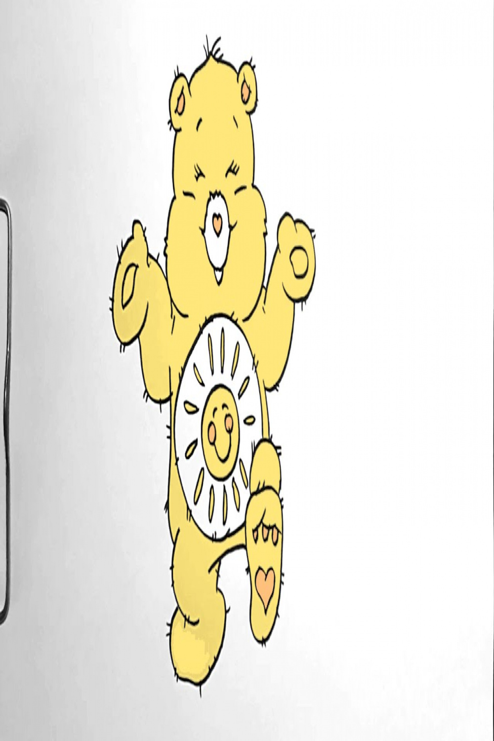 How to Draw FUNSHINE BEAR  THE CARE BEARS