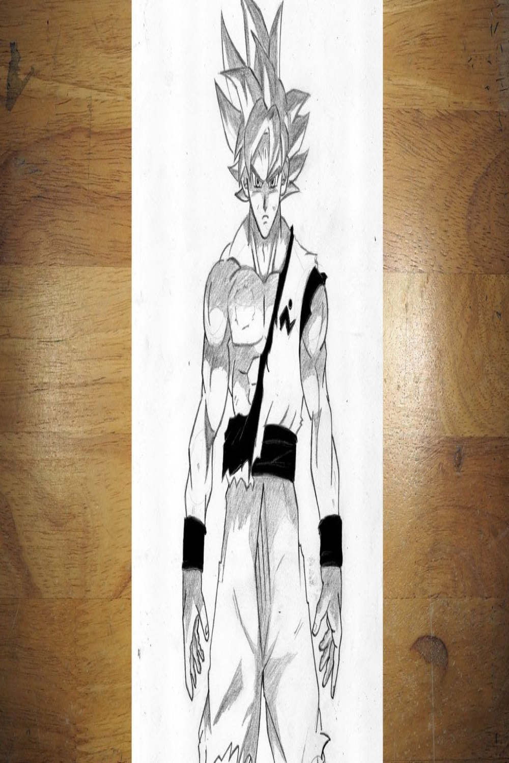 How to Draw Goku Ultra Instinct [Full Body] Easy Step by Step