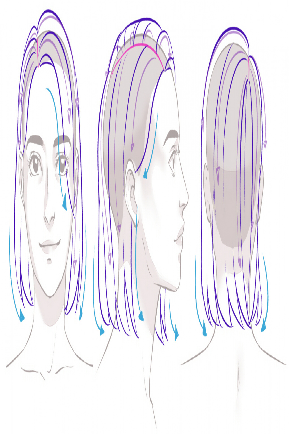 How to Draw Hair  Art Rocket