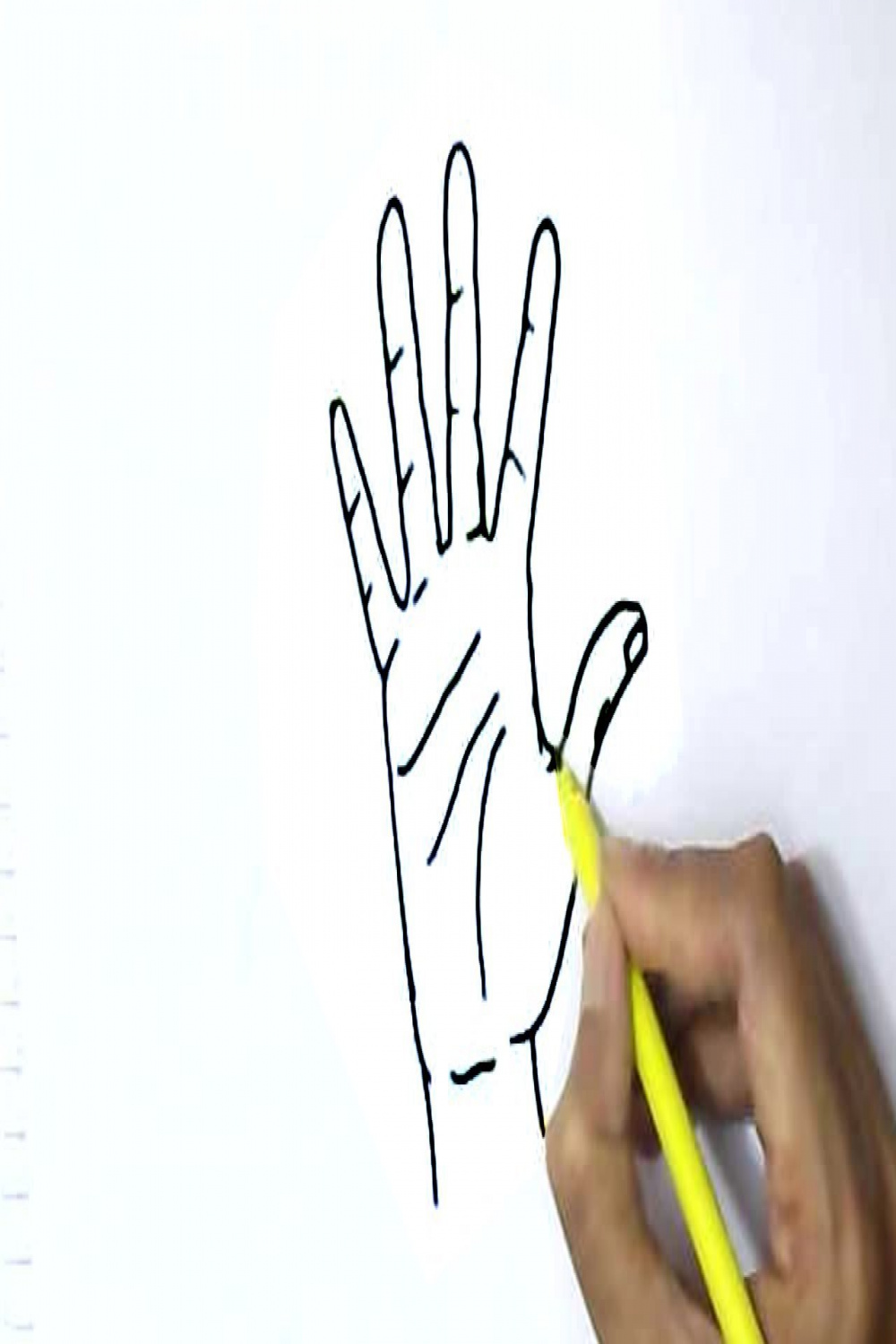 How to draw Hand- step by step for beginners
