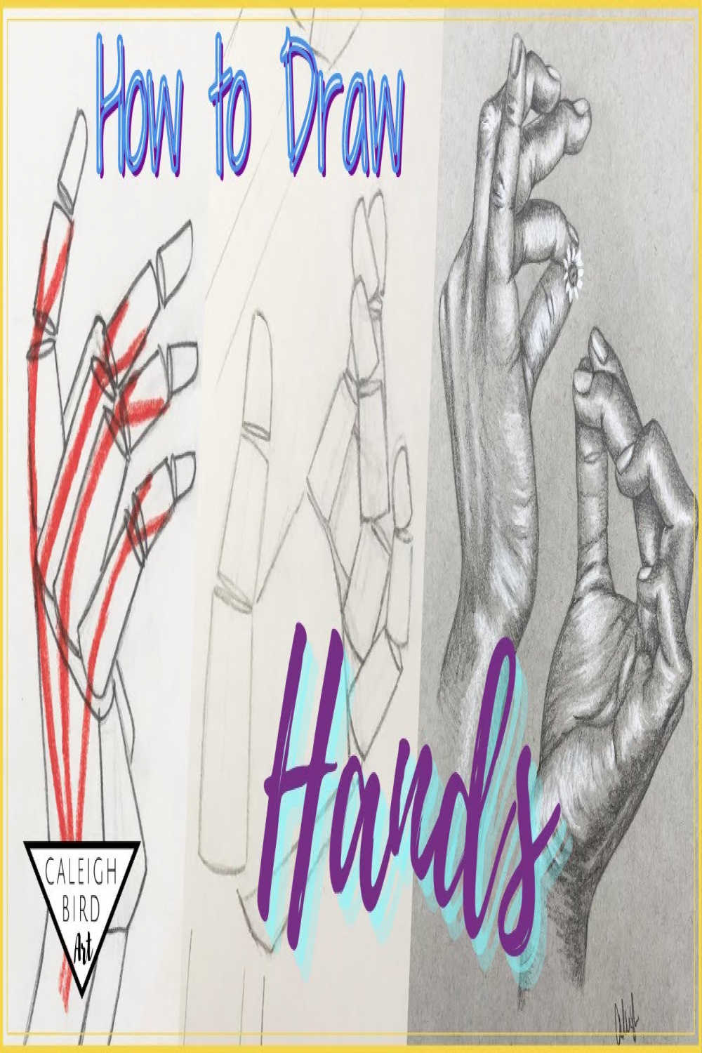 How to Draw Hands :: Basic Shapes + Proportions