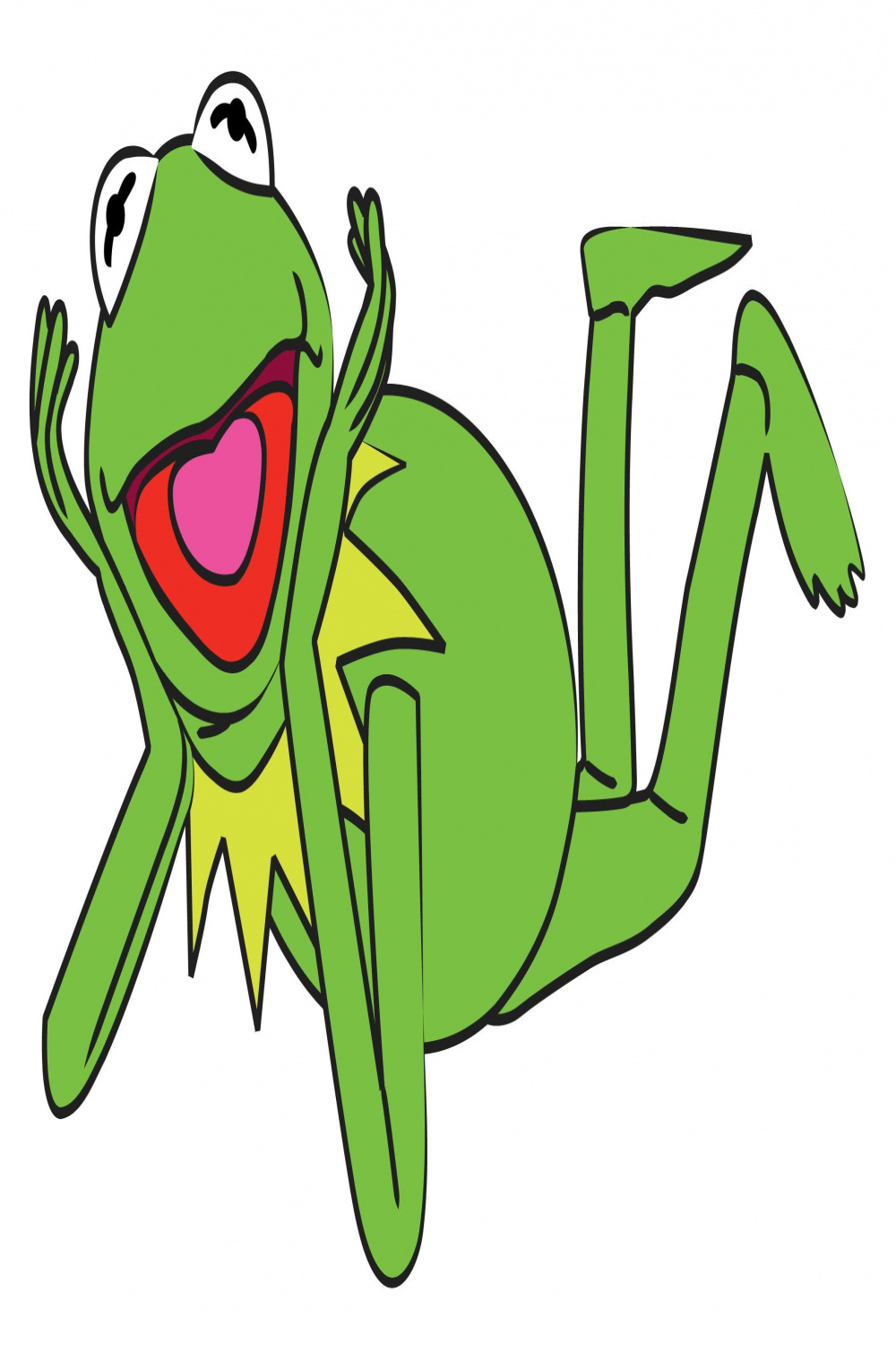 How to Draw Kermit the Frog:  Steps (with Pictures)  Kermit the