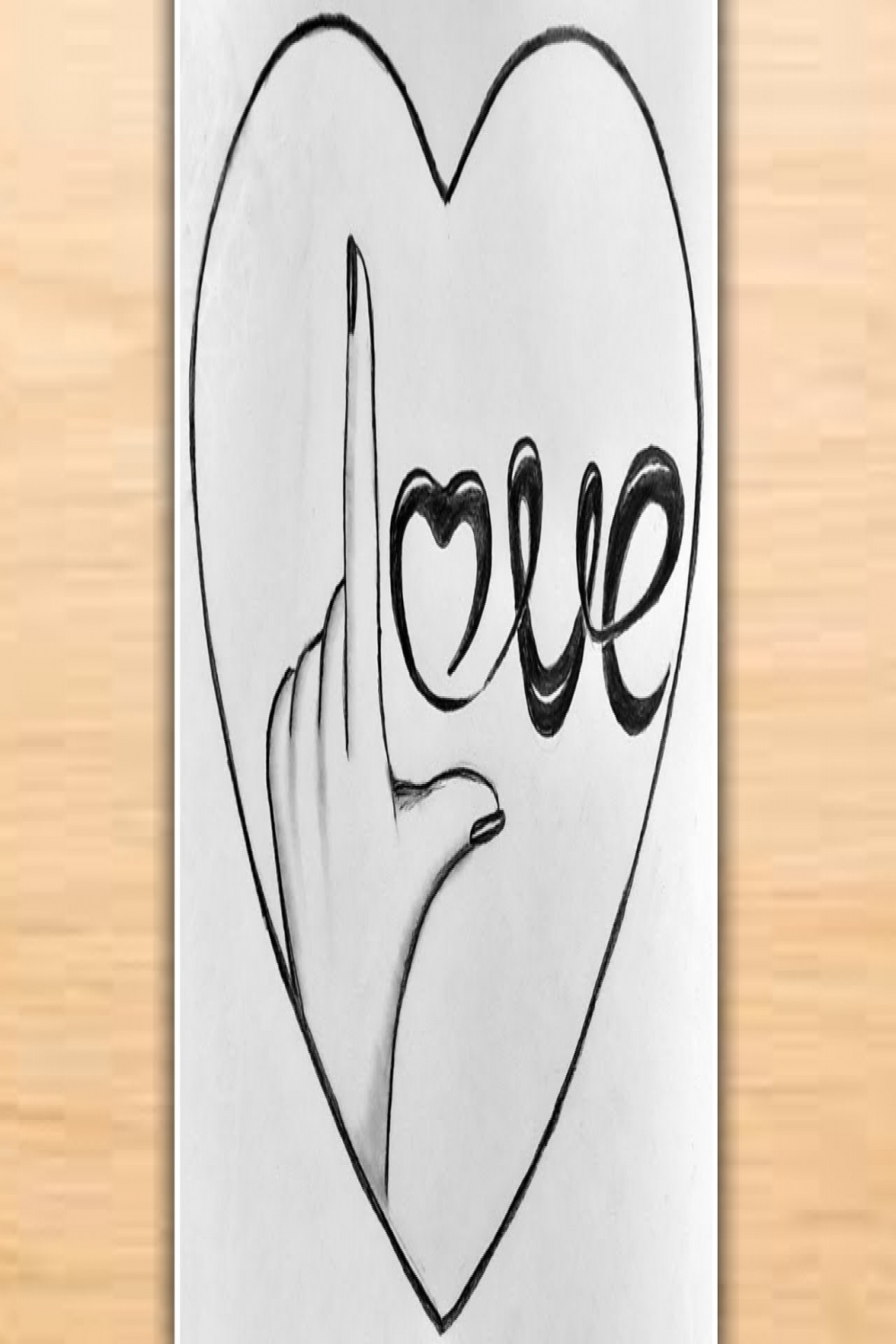 How to Draw Love  Love Drawing Easy  Pencil Sketch Drawing  Love Pencil  Drawing  Easy Drawing