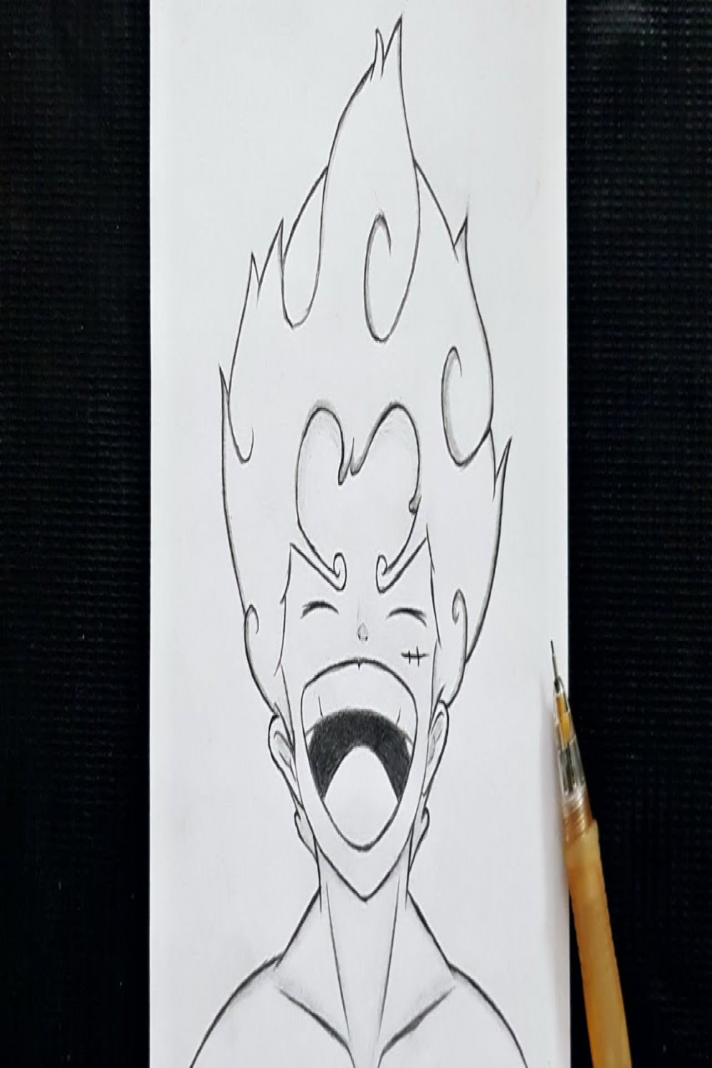 How to draw Luffy Gear   One Piece  Monkey d luffy step by step