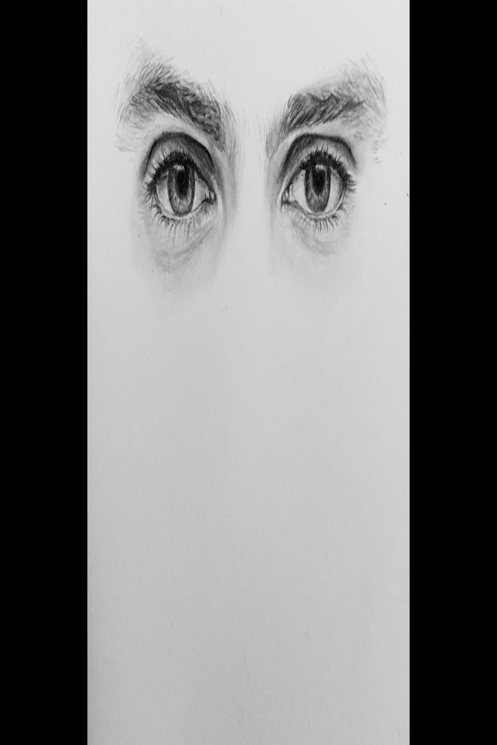 How to draw male realistic eyes