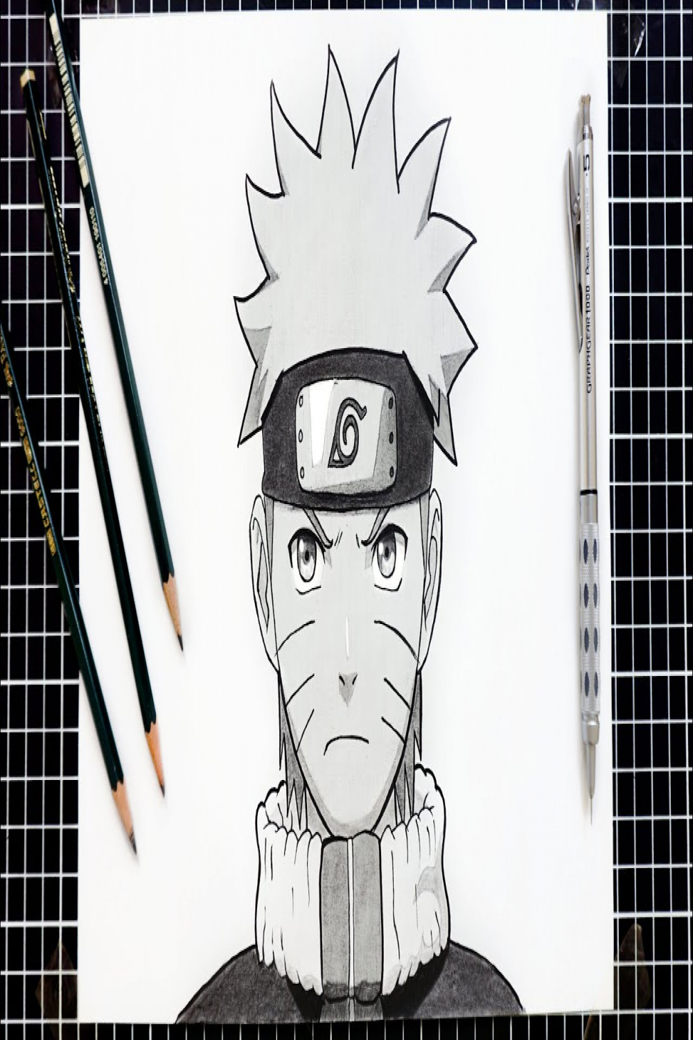 How to Draw NARUTO Easy  anime drawing (step by step)