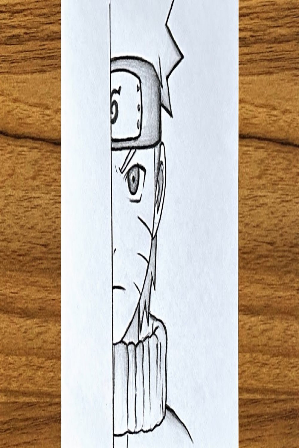 How to draw Naruto half face step by step  Easy drawing ideas for  beginners  Easy anime drawing
