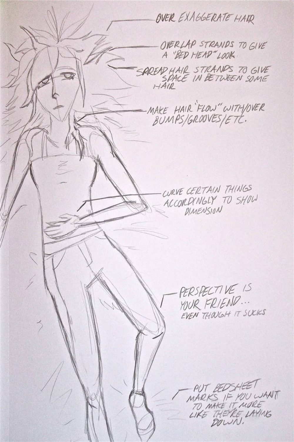 how to draw people laying down by LucyLooStudios on DeviantArt