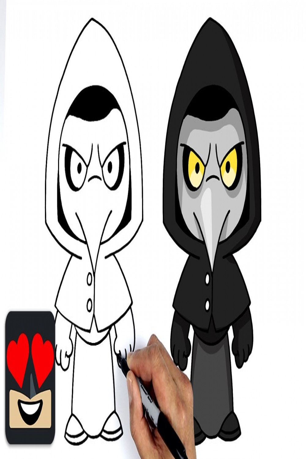 How To Draw Plague Doctor  SCP
