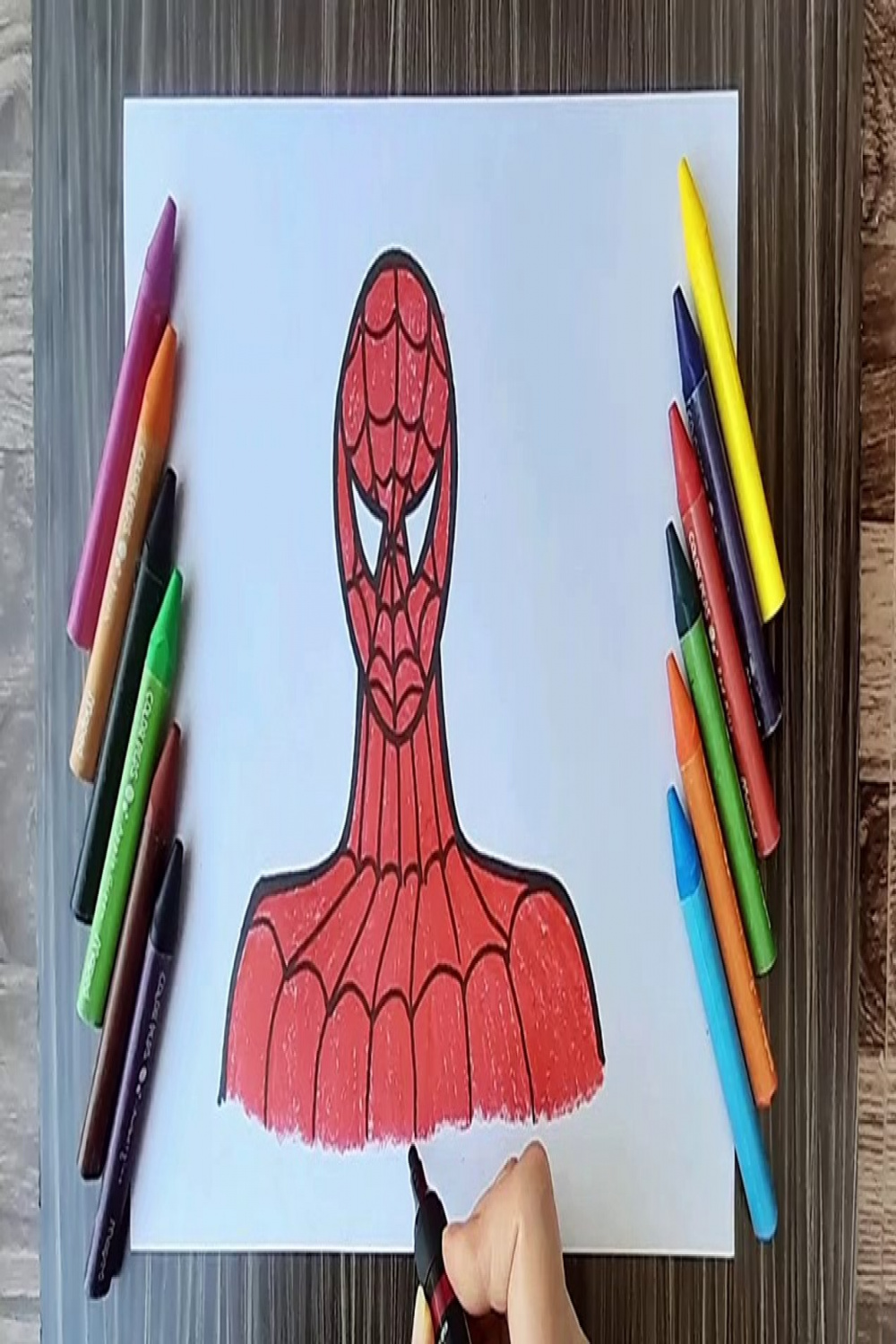 HOW TO DRAW SPIDERMAN CUTE AND EASY STEP BY STEPS FOR KIDS HOW TO DRAW  CARTOONS