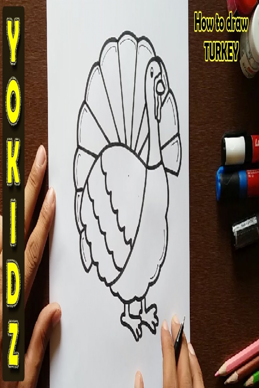 How to draw TURKEY  THANKSGIVING DRAWING  #THANKSGIVINGDAY