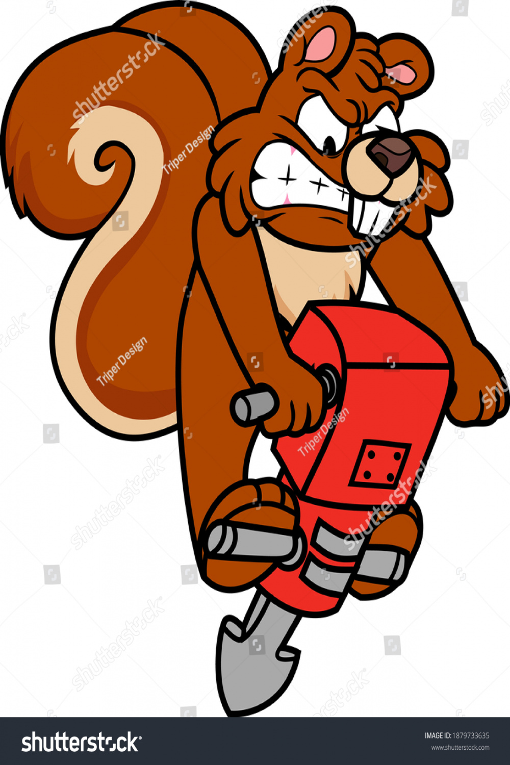 + Hundred Cartoon Angry Squirrel Royalty-Free Images, Stock