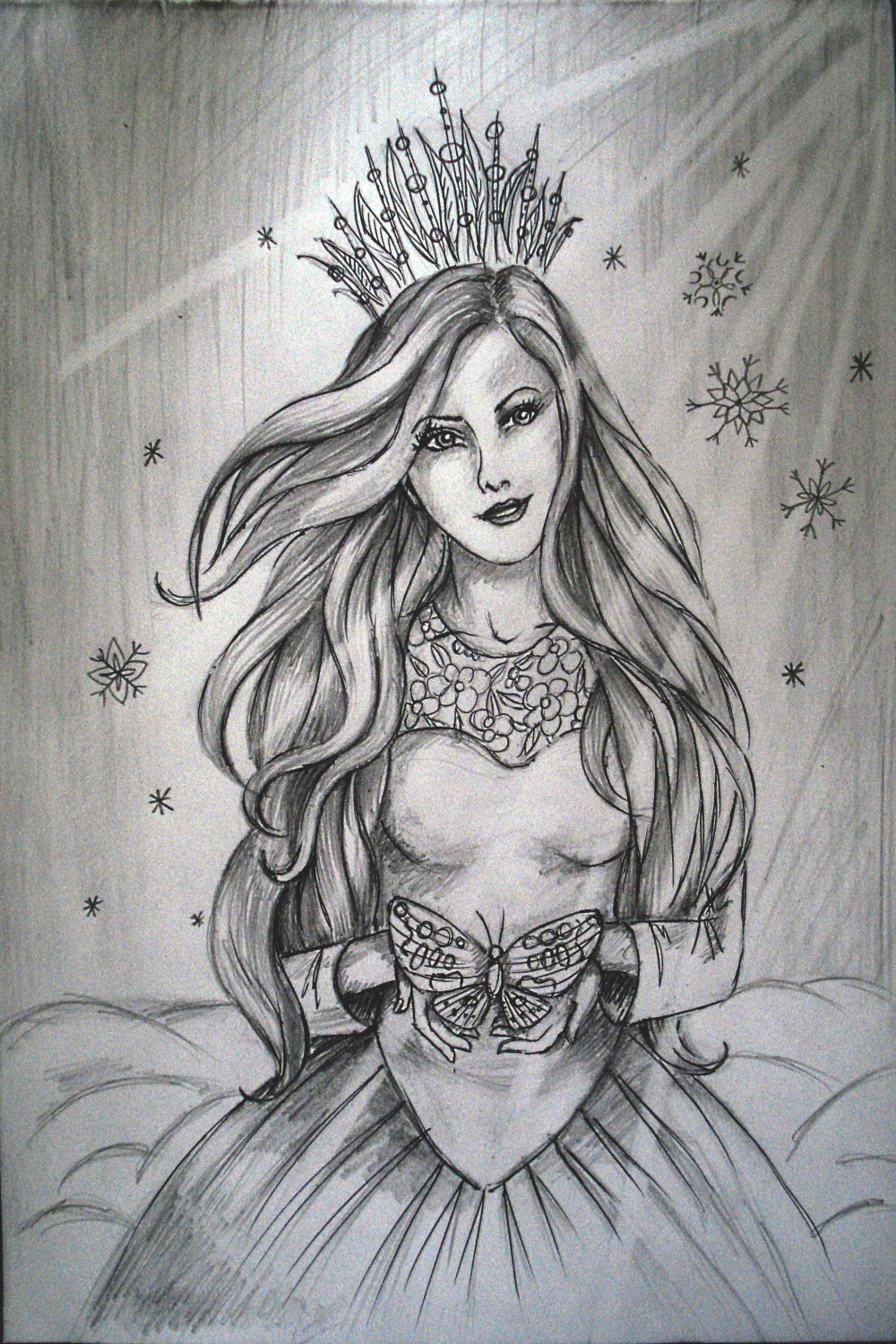Ice Queen  Cross art, Illustration, Art