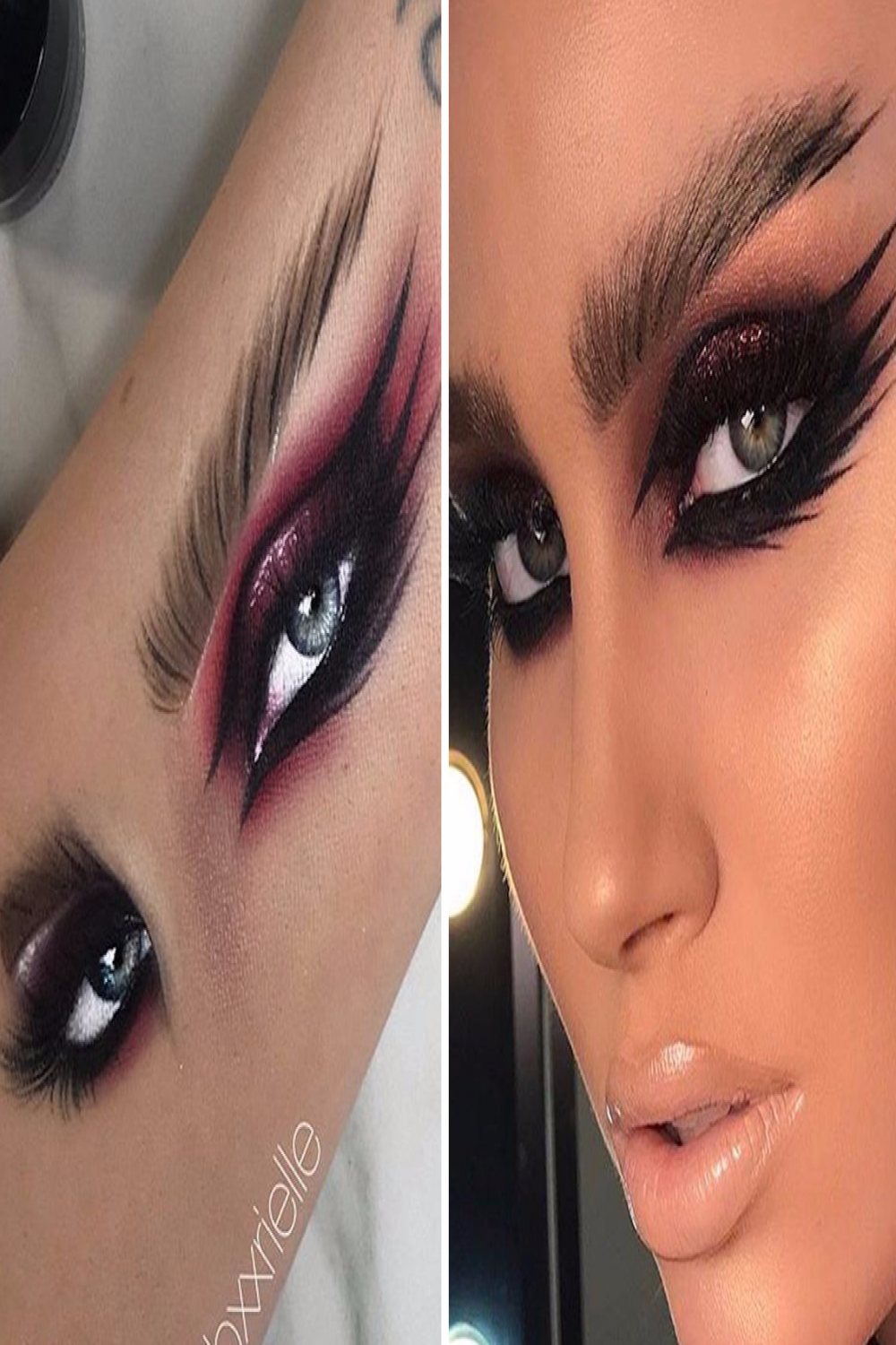 Instagram Artist Draws Realistic Eye Makeup on Her Arm