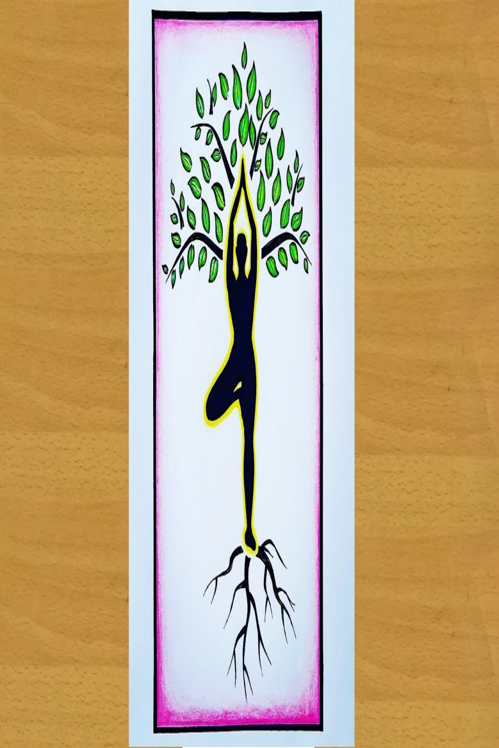 international yoga day drawing for art competition Gali Gali Art