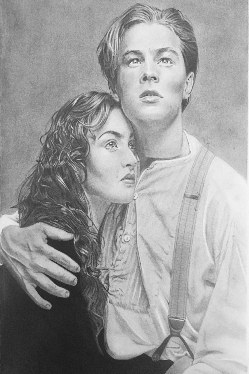 Jack and Rose Pencil drawing by Amelia Taylor  Artfinder