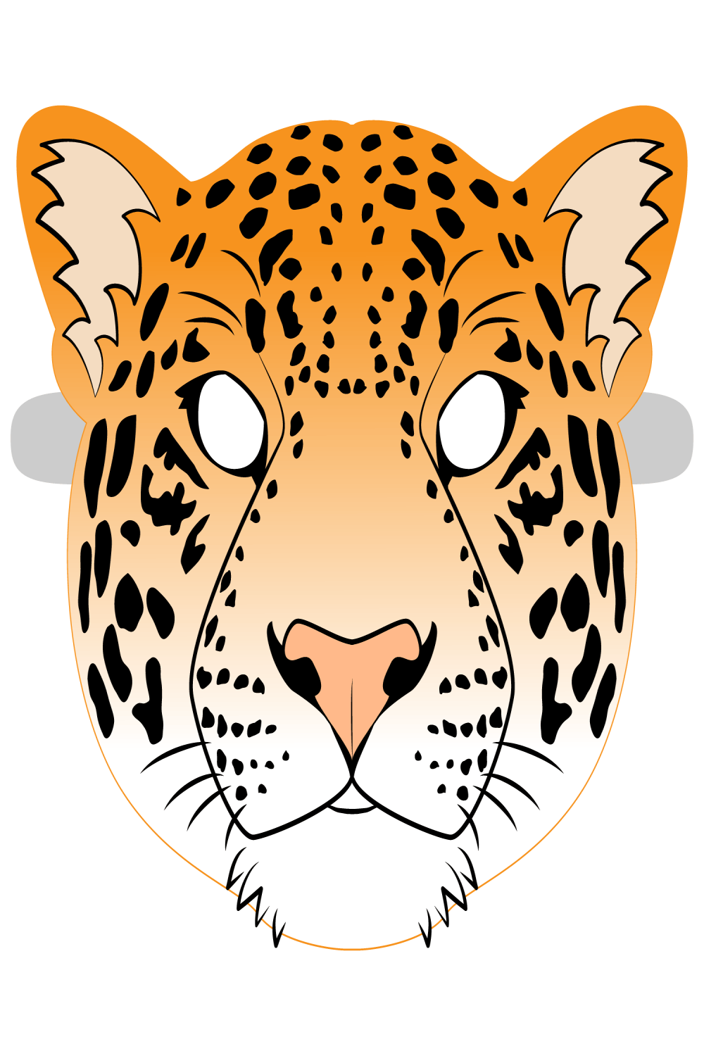 Jaguar Mask Template  Free Printable Papercraft Templates