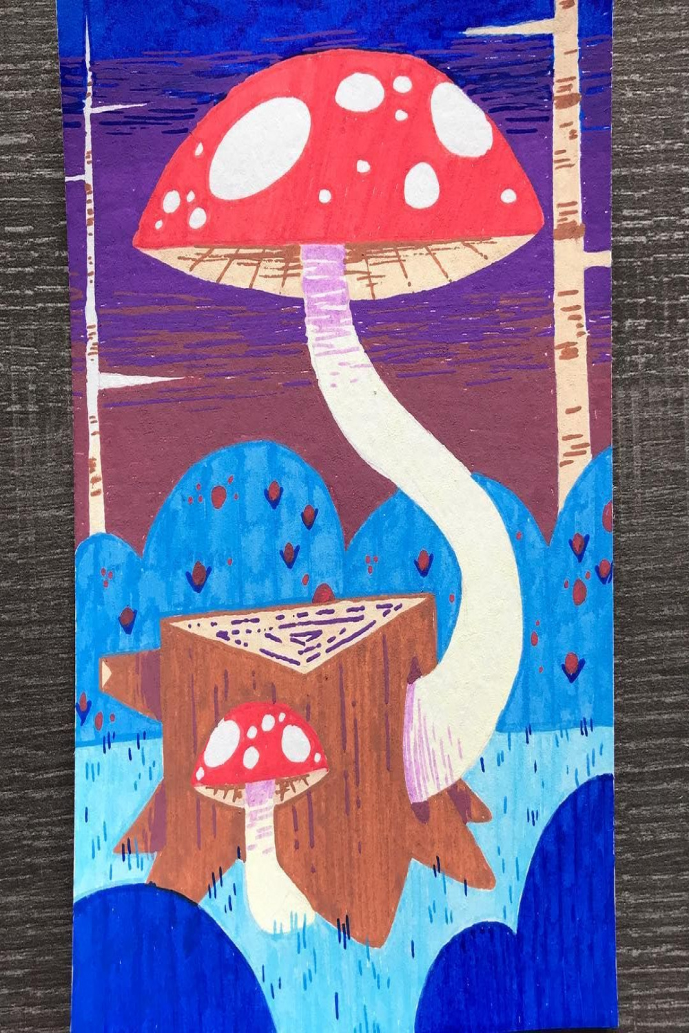Kasey Golden on Instagram: “Have a cool Posca Pen mushroom for