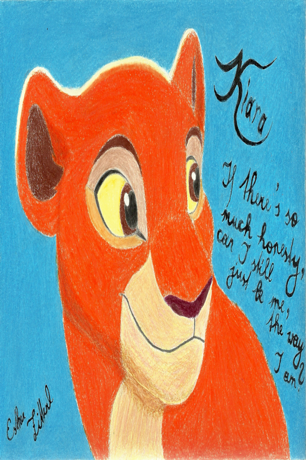 Kiara - The Lion King  by xcxNinuixcx on DeviantArt