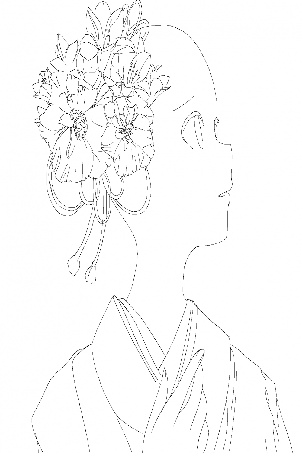 Kimono base by TheTerrorOfYou on DeviantArt