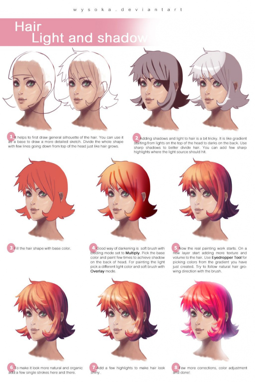 kuno-chan  How to draw hair, Drawings, Digital painting tutorials