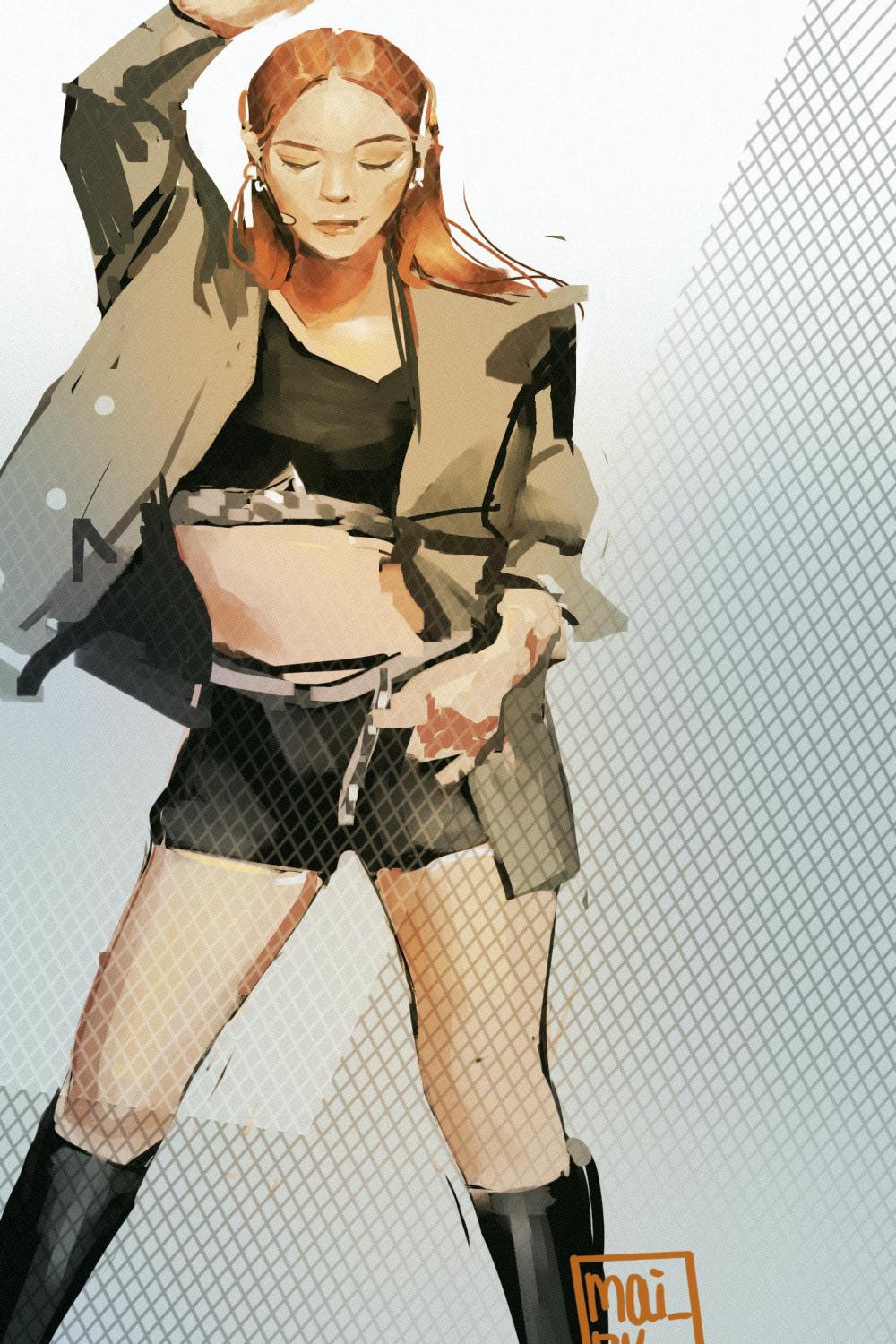 Leaning poses from kpop videos : r/learnart
