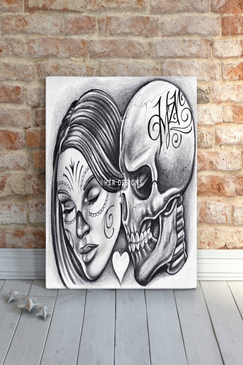 Leinwanddruck Chicano Art Dia de Los Muertos Art Chicana - Etsy